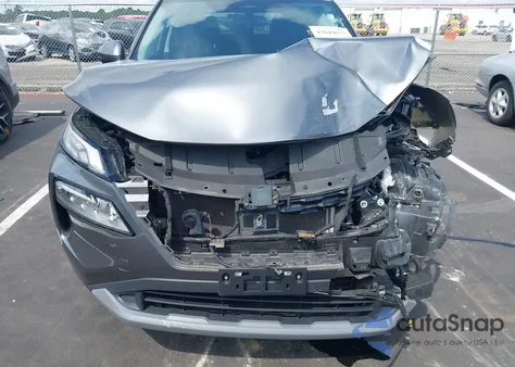 2021 Nissan Rogue Sv Fwd из США, поврежденный, VIN 5N1AT3BA6MC751395